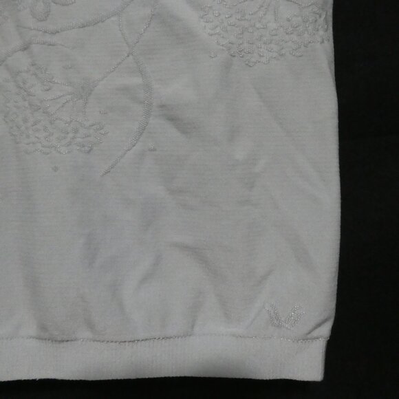 Light Blue Stitched Floral Spaghetti Strap Cami - Camisole | xs - extra small - Picture 7 of 14